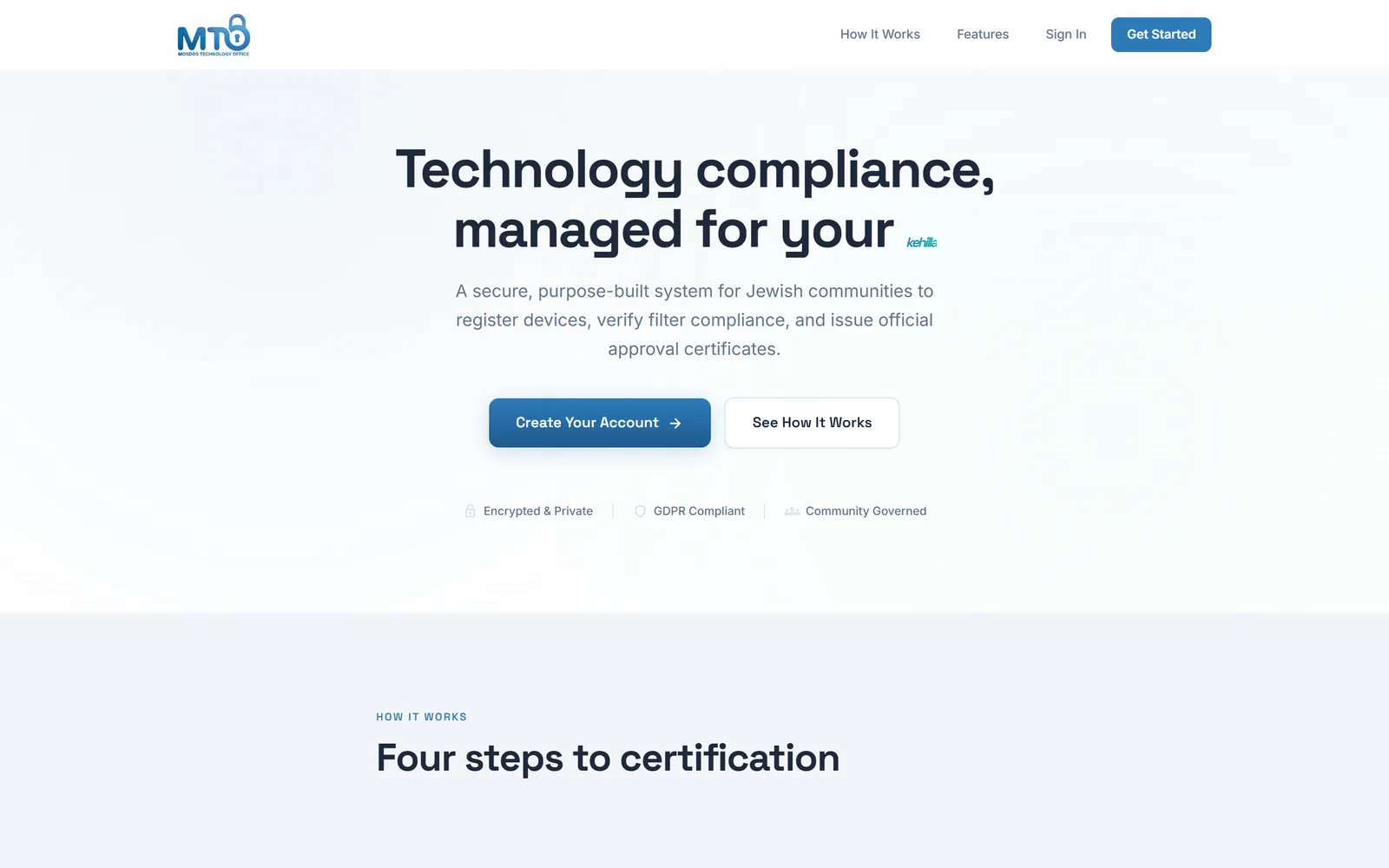 The mosdos.tech site